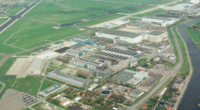 Aerieal view of Fokker terrain