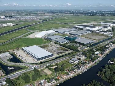 Fokker logistics park aerial view